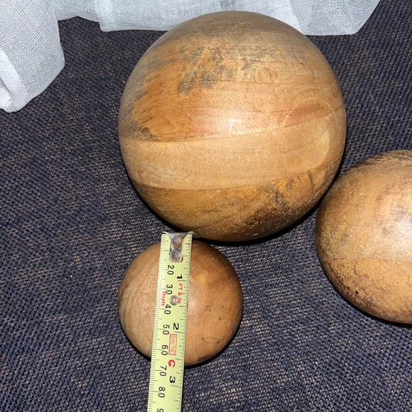 Wood decorative balls - Picture 5 of 5
